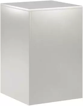 vidaXL Pflanzenst&auml;nder silber 40x40x60cm Stahl