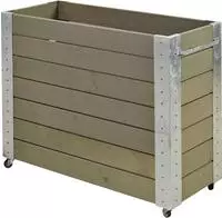 PLUS Blumenkasten "Cubic" BxTxH: 50x120x95 cm