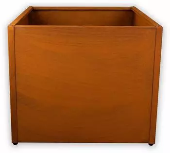 Köhko Pflanzkübel Quader Cortenstahl 100x100x50cm (62101-100B)