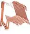 BigDean Blumenkastenhalterung 10er-Set, Metall, terrakotta (804010)