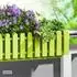 HTI-Living Nessa Blumenkasten mit Wasserspeicher 75cm, grün