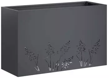 vidaXL Garten-Pflanzgef&auml;&szlig; anthrazit 80x20x49cm