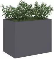 vidaXL Garten-Pflanzgef&auml;&szlig; Anthrazit 50 x 32 x 40 cm