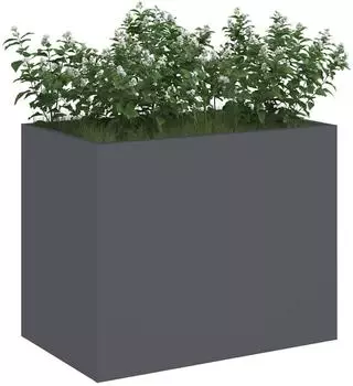 vidaXL Garten-Pflanzgef&auml;&szlig; anthrazit 50x32x40cm