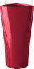 Lechuza Übertopf DELTA Premium 40 rot hochglanz, Ø 40 x H 75 cm, Kunststoff,