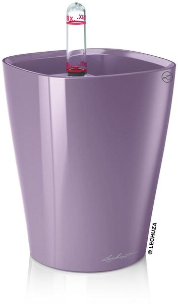 3 Stück Blumentopf Lechuza Mini Deltini Komplettset taupe