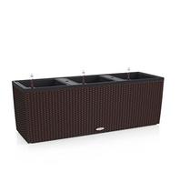 Lechuza Pflanzkasten TRIO Cottage 30 mokka, 100 x 32 x 34 cm, Kunststoff,