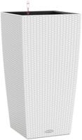 Lechuza &Uuml;bertopf CUBICO Cottage 40, wei&szlig;, 40 x 76 x 40 cm, aus Kunststoff, f&uuml;r