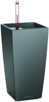 Lechuza 18053, Lechuza Tischgef&auml;&szlig; MAXI CUBI Premium - Anthrazit metallic