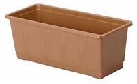 Geli 803 080 06, Geli Blumenkasten Standard Kunststoff 80x17x14 cm terracotta (78.50