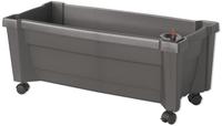 KHW Pflanzk&uuml;bel Pflanzkasten auf Rollen mit Bew&auml;sserungssystem, BxTxH: 79x35x33 cm