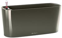 Lechuza 15566, LECHUZA Pflanzgef&auml;&szlig;e DELTA 20 Taupe hochgl&auml;nzend All-in-One