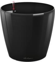 Lechuza &Uuml;bertopf CLASSICO LS 43, schwarz hochglanz, &Oslash; 44 x 40 cm, aus Kunststoff,
