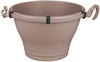 Elho corsica hanging basket 30cm taupe