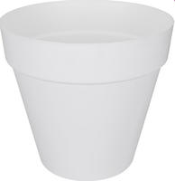 Elho 9245345915000, elho Pflanzgef&auml;&szlig; loft urban rund mit Rollen 60 cm - weiss