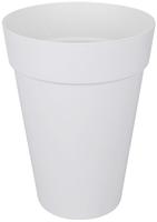 Elho Pflanzgef&auml;&szlig; 'Loft Urban round high 35', wei&szlig;, ca. &Oslash; 33,5 x H 45,3 cm