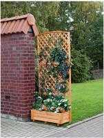 promadino Spalier mit Pflanzkasten, BxT: 91x41 cm, versch. H&ouml;hen