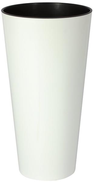 Prosperplast Tubus Slim Shine 15,5L glänzend weiß