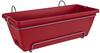 Elho barcelona trough all-in-1 50cm cranberry red