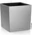 Lechuza Cube 40 All-in-One Set silber metallic