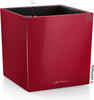 Lechuza Übertopf CUBE Premium 40 rot hochglanz, 39 x 39 x 40 cm, quadratisch,