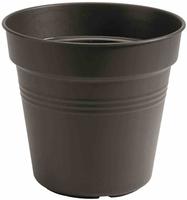 Elho Green Basics Anzuchttopf Schwarz &Oslash; 35 cm Pflanztopf mit Entw&auml;sserung 18L