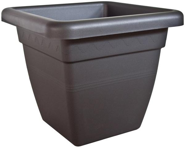 Euro3Plast Kübel Krea 45cm quadratisch anthrazit