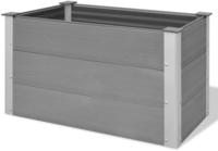 vidaXL Garten-Hochbeet WPC 100 x 50 x 54 cm Grau