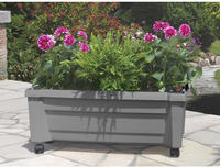 KHW Balkonkasten "Flowerclip XXL" BxTxH: 57,5x27,7x27 cm