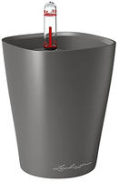 Lechuza 14949, Lechuza Tischgef&auml;&szlig; MINI DELTINI Premium - Anthrazit metallic