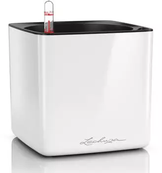 Lechuza Cube Glossy 16 weiß Lechuza Cube Glossy 16 weiß