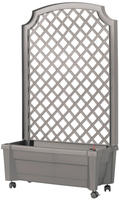 KHW Spalier Pflanzkasten auf Rollen mit Bew&auml;sserungssystem, BxTxH: 79x35x134 cm