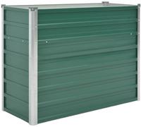 vidaXL Garten-Hochbeet Verzinkter Stahl 100x40x77 cm Gr&uuml;n