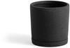HAY Cylindrical Plant Pot Black Medium