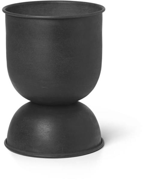 Ferm Living Hourglass Flowerpot Black Extra Small