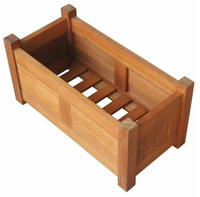 vidaXL Garten-Hochbeet Akazienholz 50x25x25 cm