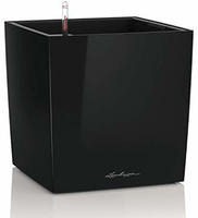Lechuza 16569, LECHUZA Pflanzgef&auml;&szlig;e CUBE Premium 50 Schwarz hochglanz All-in-One