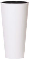 Prosperplast - TUBUS SLIM 27L Topf - 30x30x57,2cm in Wei&szlig; farbe