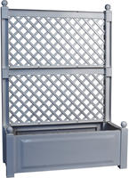 KHW Spalier Pflanzkasten gro&szlig; 100 cm mit Spalier