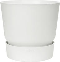 Elho 0463613915000, elho greenville Topf rund 40 cm - weiss