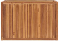 vidaXL Hochbeet 100x50x70 cm Massivholz Teak