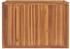 vidaXL Teak wood planter 100 x 50 x 70 cm