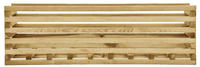 vidaXL Pine wood planter 120 x 40 x 35 cm