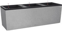 Lechuza Pflanzkasten TRIO Stone 30 steingrau, 100 x 32 x 34 cm, Kunststoff,