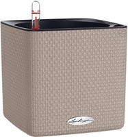 Lechuza 13488, Lechuza Pflanzgef&auml;&szlig; CUBE Color 16 - Sandbraun