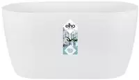 Elho - Bertopf Brussels Orchidee Duo &Oslash; 25 X 12 Cm Wei&szlig; Blument&ouml;pfe & &Uuml;bert&ouml;pfe