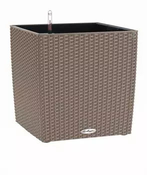 Lechuza Cube Cottage 30 All-in-One Set sandbraun
