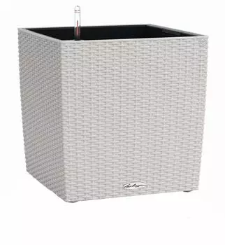 Lechuza Cube Cottage 30 All-in-One Set lichtgrau