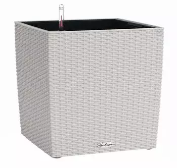 Lechuza Cube Cottage 40 All-in-One Set lichtgrau