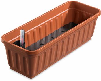 Alpfa Blumenkasten mit Wasserspeicher 80cm terracotta (500225.10)